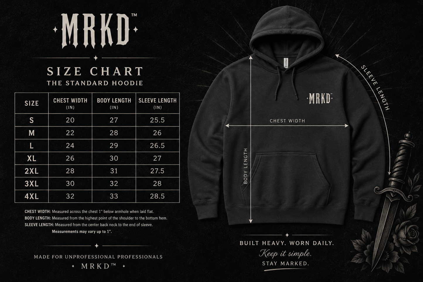 The Stay Sharp Hoodie | Whitemark