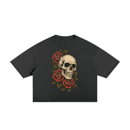Skull and Rose | Torn Tee